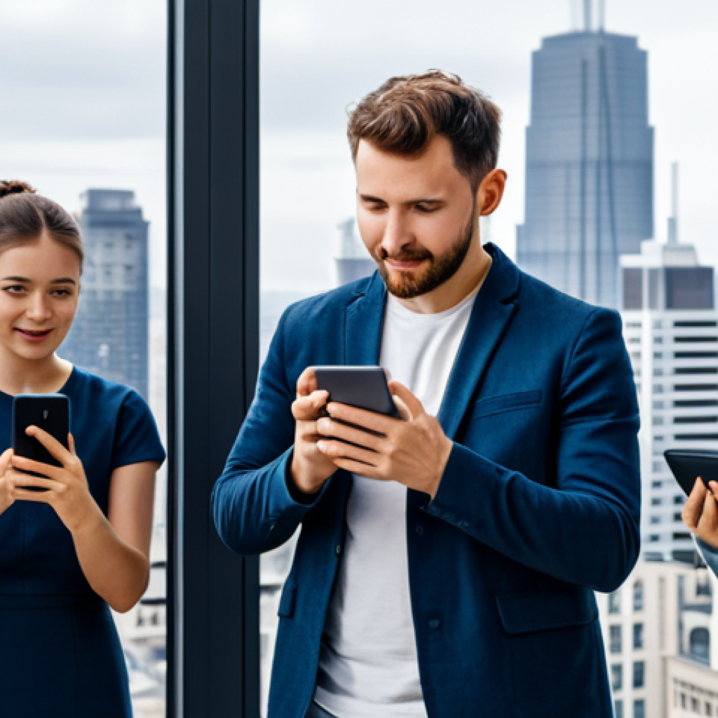 **

A diverse group of people interacting with AI interfaces on their devices (phones, tablets, computers), all fully clothed in everyday attire, showcasing a mix of emotions - curiosity, concern, and engagement. Background: A modern, bright cityscape with subtle AI-integrated elements.  Safe for work, appropriate content, professional, family-friendly, perfect anatomy, correct proportions, natural poses, well-formed hands, proper finger count, natural body proportions.

**