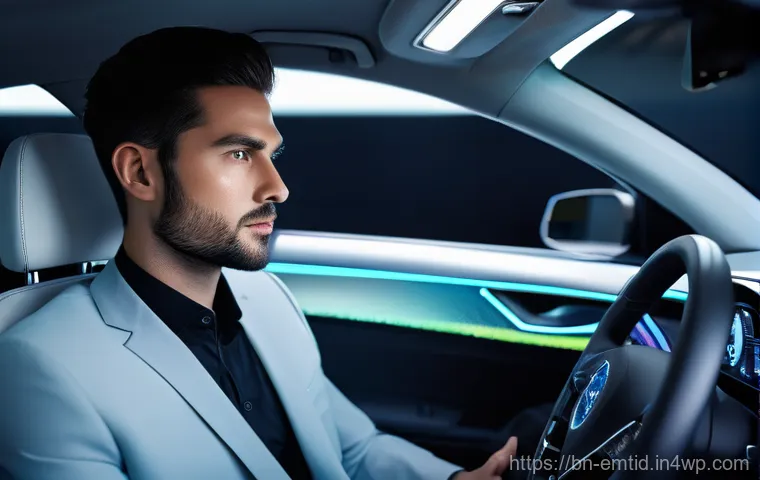 감정인식 AI 기술의 글로벌 시장 분석 - **Prompt: "A dynamic split-screen showing a customer service agent and a customer engaged in a video...