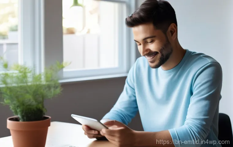 감정인식 AI와 고객 경험의 개선 전략 - **Prompt:** A young adult, 20s-30s, with short, neatly styled dark hair and a warm, approachable smi...