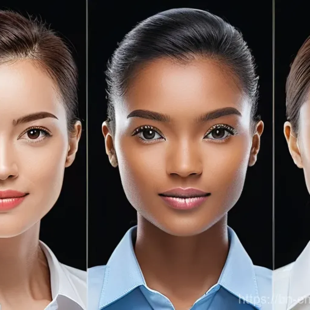 감정인식 AI와 데이터 기반 고객 관리의 중요성 - Here are three detailed image generation prompts in English, designed to adhere to your guidelines a...