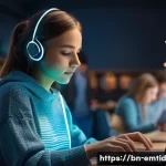 감정인식 AI와 고객 관계 관리 - **Prompt 1: AI Understanding Customer Emotions**
    "A diverse group of adults and teenagers (all m...