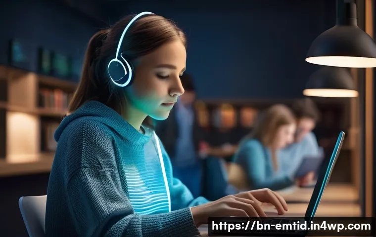 감정인식 AI와 고객 관계 관리 - **Prompt 1: AI Understanding Customer Emotions**
    "A diverse group of adults and teenagers (all m...