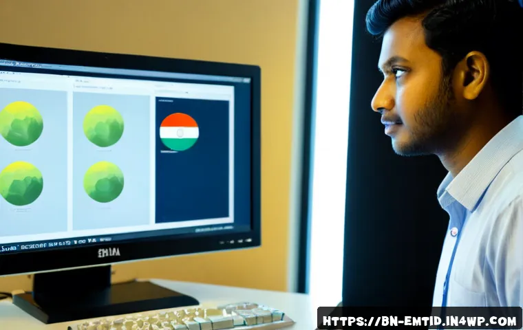 감정인식 AI의 미래 예측 - Photorealistic modern research lab in Bangladesh, a Bengali AI engineer observing a transparent emot...